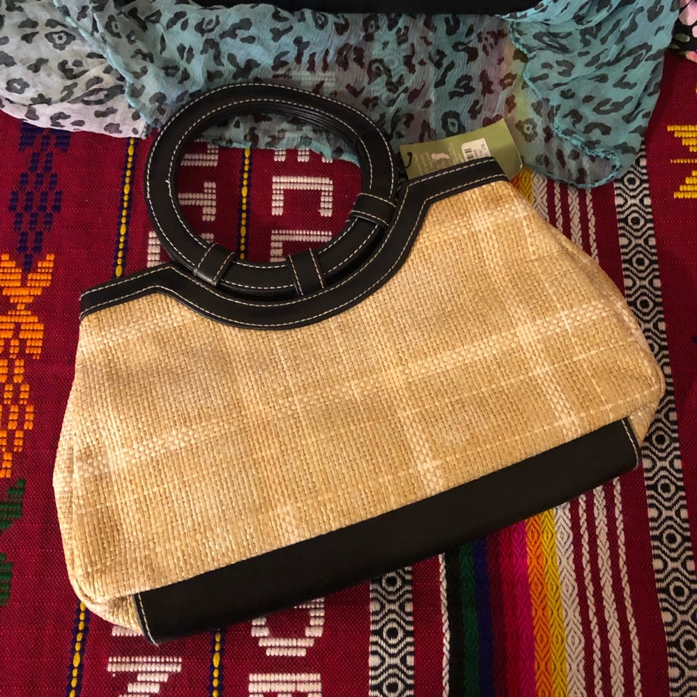 🌸5/$25🌸 Victoria’s Secret Woven Wicker Clutch - Picture 5 of 16